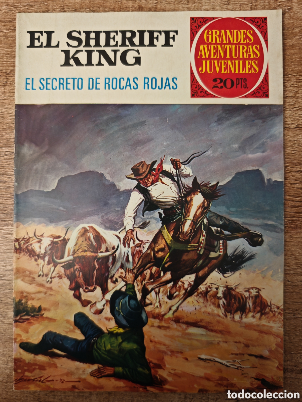 Tebeos: El Sheriff King n&deg;21. El secreto de Rocas Rojas