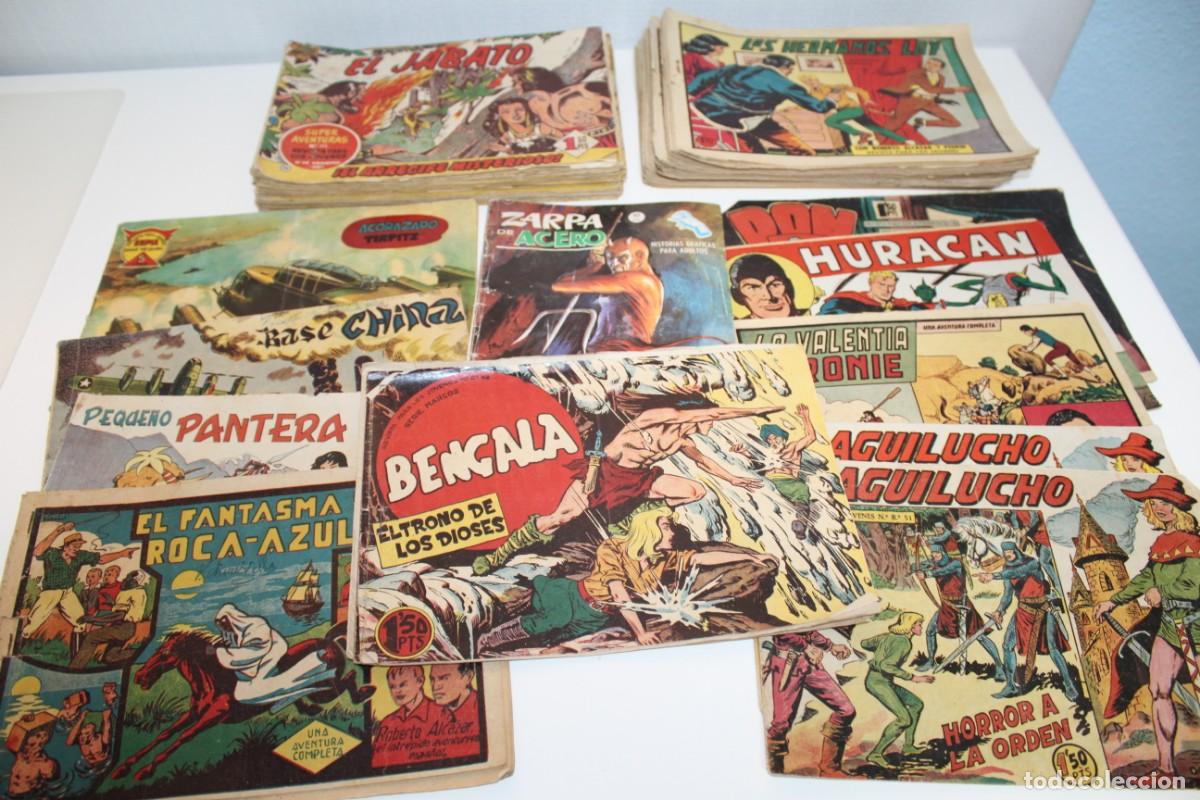 Tebeos: LOTE DE 84 COMIC - EL JABATO,ROBERTO ALCAZAR Y PEDRIN,BENGALA, EL AGUILUCHO - A&Ntilde;O 58/60
