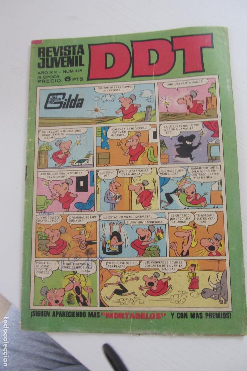Giornalini: REVISTA JUVENIL DDT N&ordm; 229 - III &Eacute;POCA EDITORIAL BRUGUERA A&Ntilde;O 1971 arx21