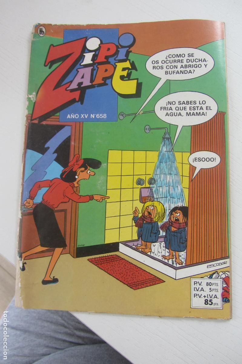 Giornalini: ZIPI Y ZAPE. N&ordm; 658. AVENTURA DE ROB&Iacute;N ROBOT. BRUGUERA arx21