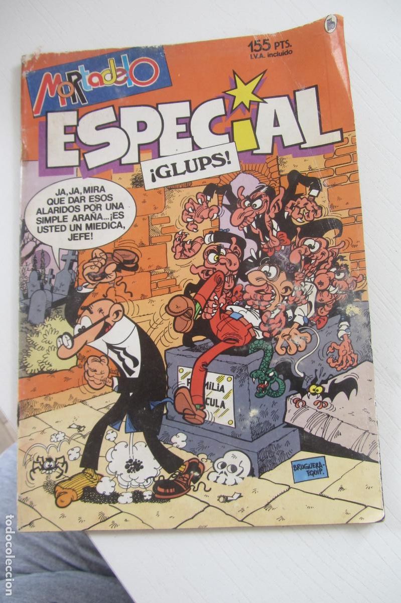 Giornalini: MORTADELO ESPECIAL &iexcl; GLUPS ! N&deg; 209 A&Ntilde;O 1986 BRUGUERA arx21