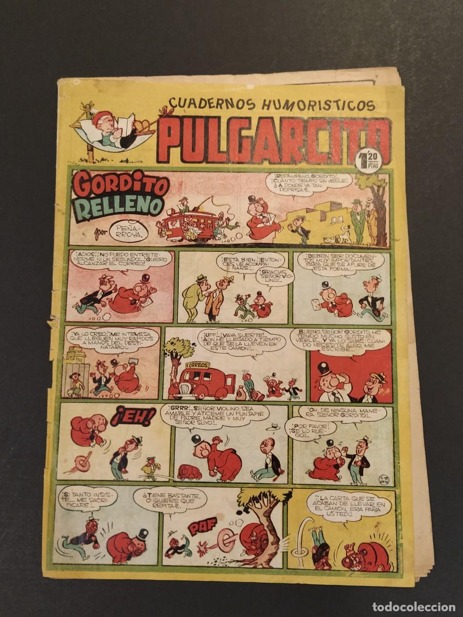 Tebeos: PULGARCITO - CARPANTA, GORDITO RELLENO, HERMANAS GILDA ETC - COMIC ANTIGUO ORIGINAL -VER FOTOS