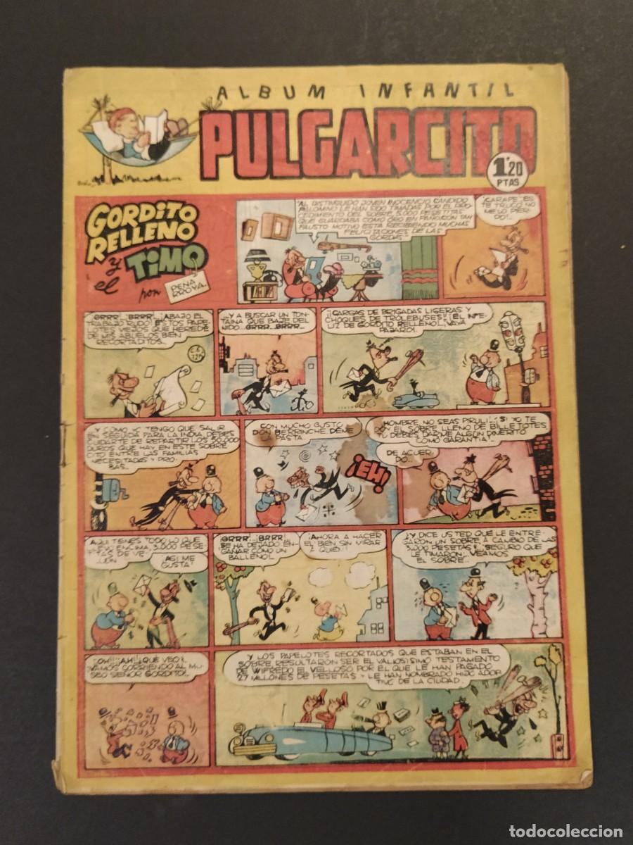 Tebeos: PULGARCITO - CARPANTA, GORDITO RELLENO, ZIPI ZAPE ETC - COMIC ANTIGUO ORIGINAL -VER FOTOS