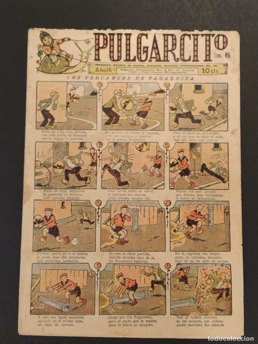 Comics: PULGARCITO - A&Ntilde;O IX NUMERO 416 - COMIC ANTIGUO ORIGINAL -VER FOTOS