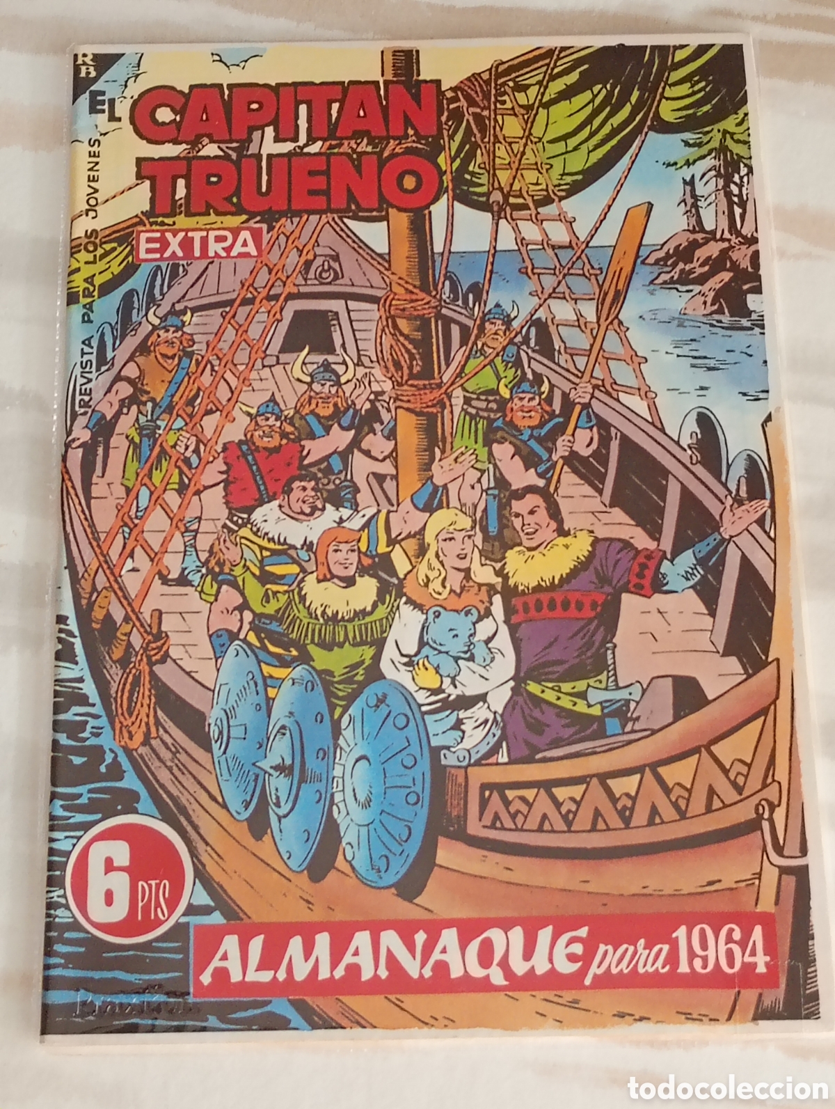 Tebeos: ALMANAQUE 1964 EL CAPIT&Aacute;N TRUENO