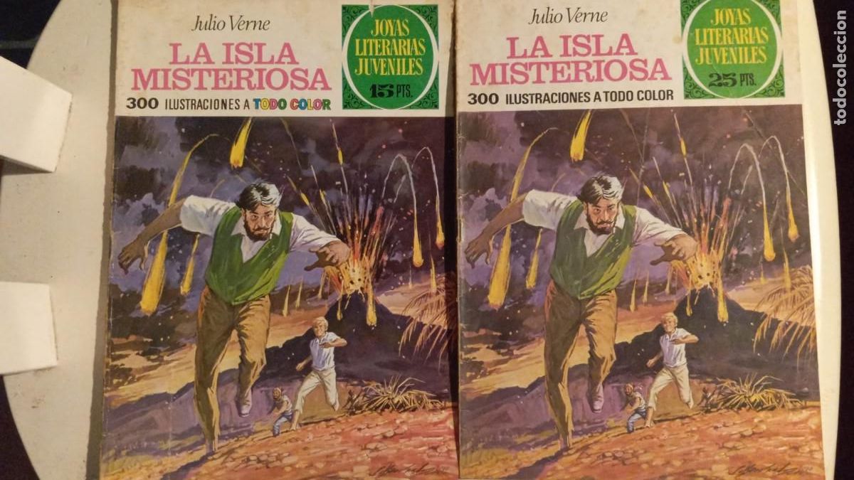Tebeos: JOYAS LITERARIAS JUVENILES #13 (1970 y 1977) La Isla Misteriosa