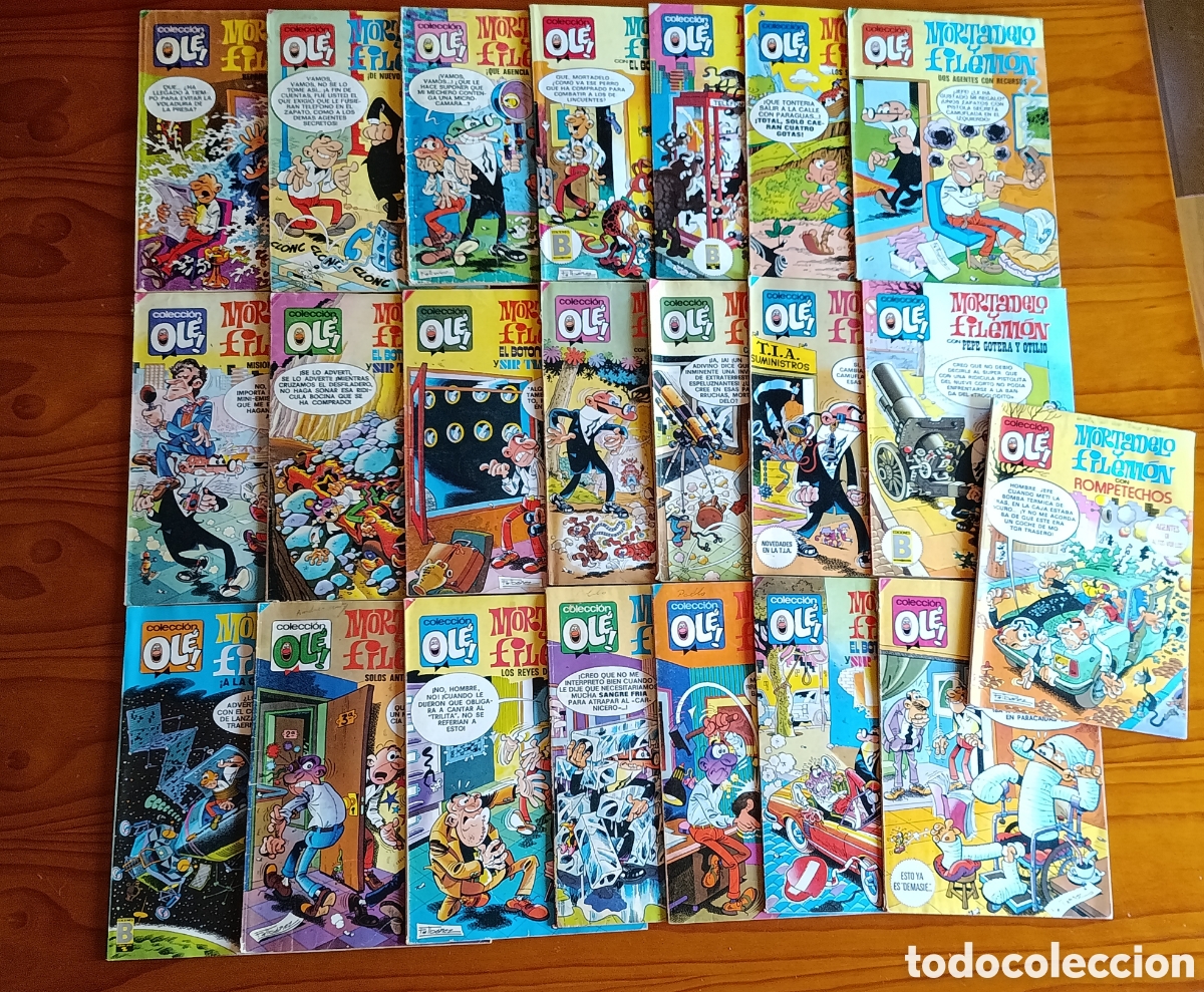 Tebeos: Lote c&oacute;mics Ol&eacute; Mortadelo y Filem&oacute;n