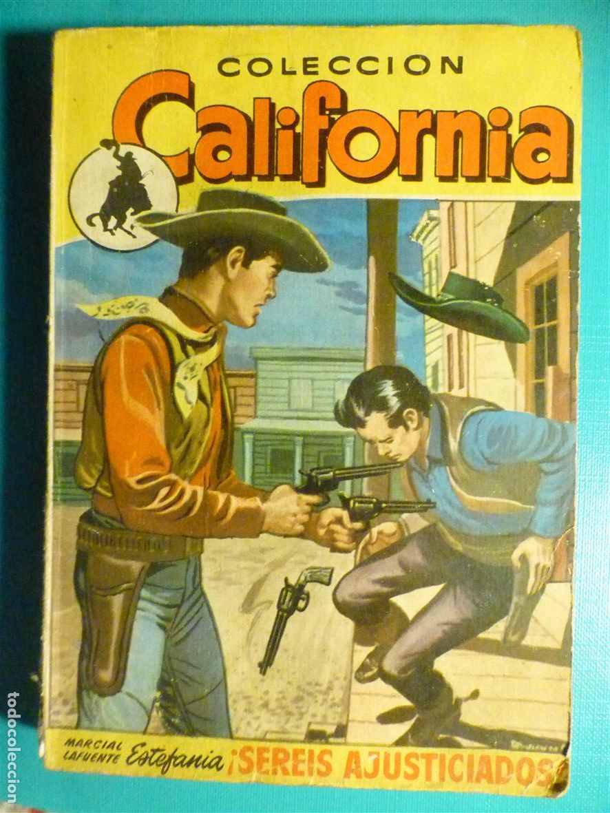 Tebeos: Novela Marcial Lafuente M L Estefan&iacute;a - Sereis Ajusticiados - Colecci&oacute;n California 149 Bruguera 1959