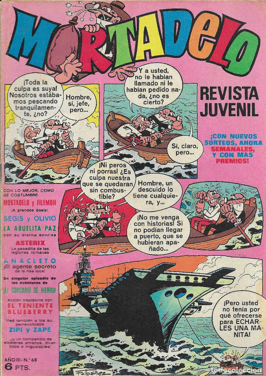 Tebeos: Revista Juvenil MORTADELO. N&ordm; 68