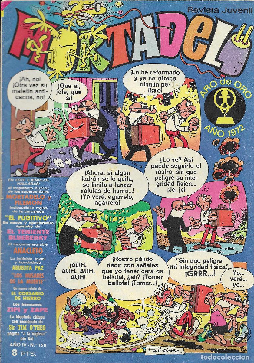 Tebeos: Revista Juvenil MORTADELO. N&ordm; 158