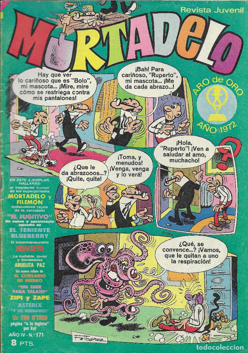 Tebeos: Revista Juvenil MORTADELO. N&ordm; 171