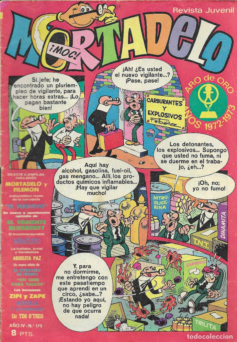 Tebeos: Revista Juvenil MORTADELO. N&ordm; 175