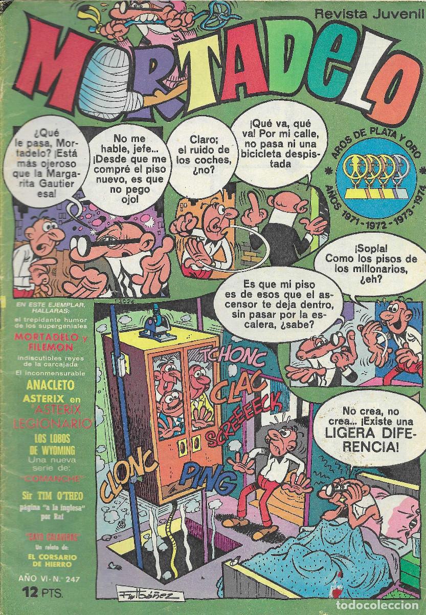 Tebeos: Revista Juvenil MORTADELO. N&ordm; 247