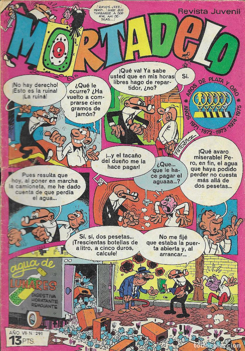 Tebeos: Revista Juvenil MORTADELO. N&ordm; 291