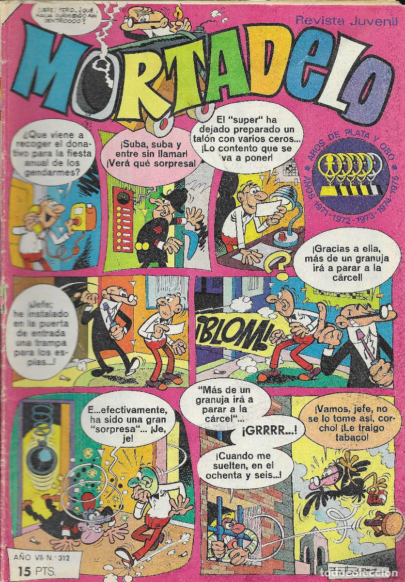 Tebeos: Revista Juvenil MORTADELO. N&ordm; 312