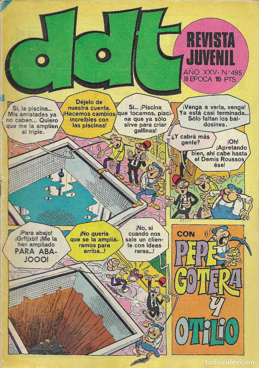 Tebeos: Revista Juvenil DDT. N&ordm; 485