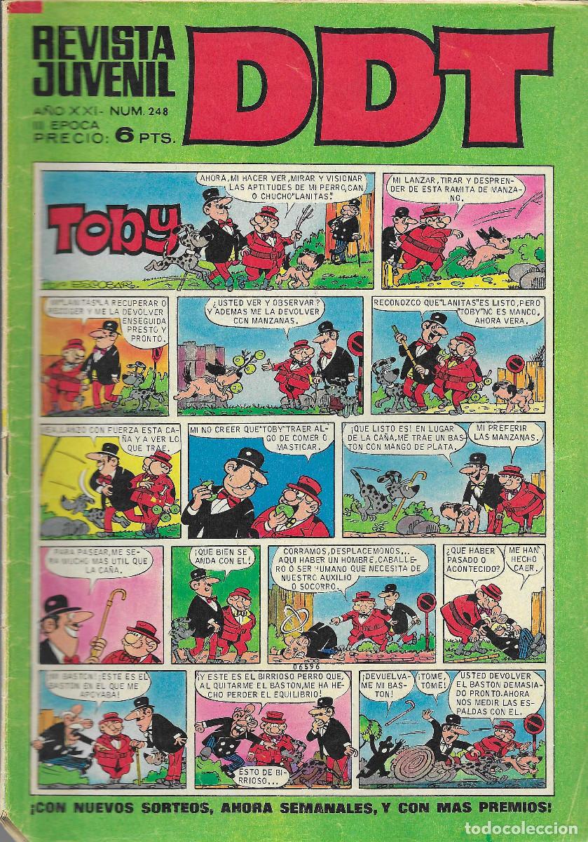 Tebeos: Revista Juvenil DDT. N&ordm; 248