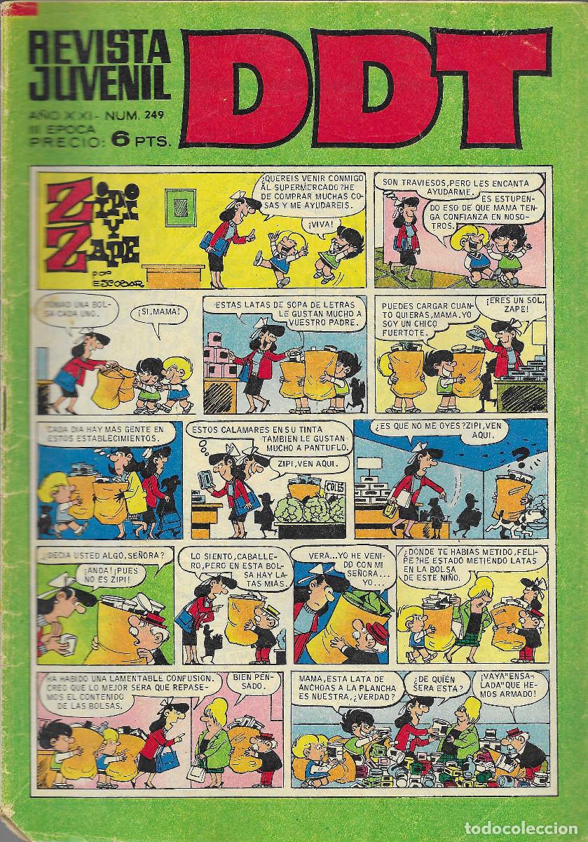 Tebeos: Revista Juvenil DDT. N&ordm; 249