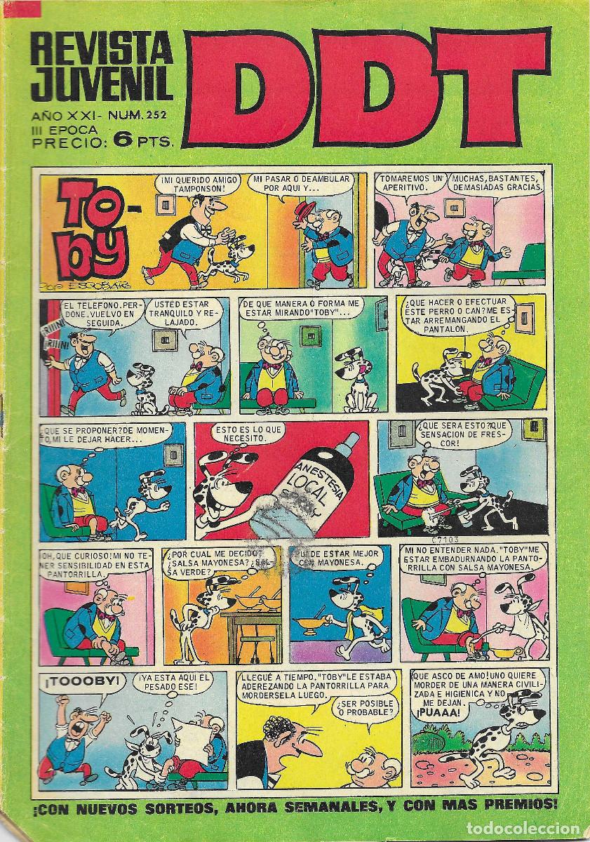 Tebeos: Revista Juvenil DDT. N&ordm; 252