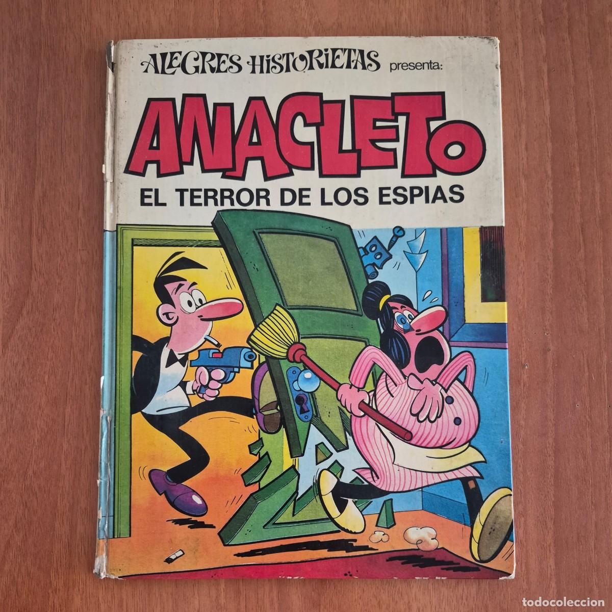 Tebeos: ANACLETO: EL TERROR DE LOS ESP&Iacute;AS (C&Oacute;MIC ALEGRES HISTORIETAS)