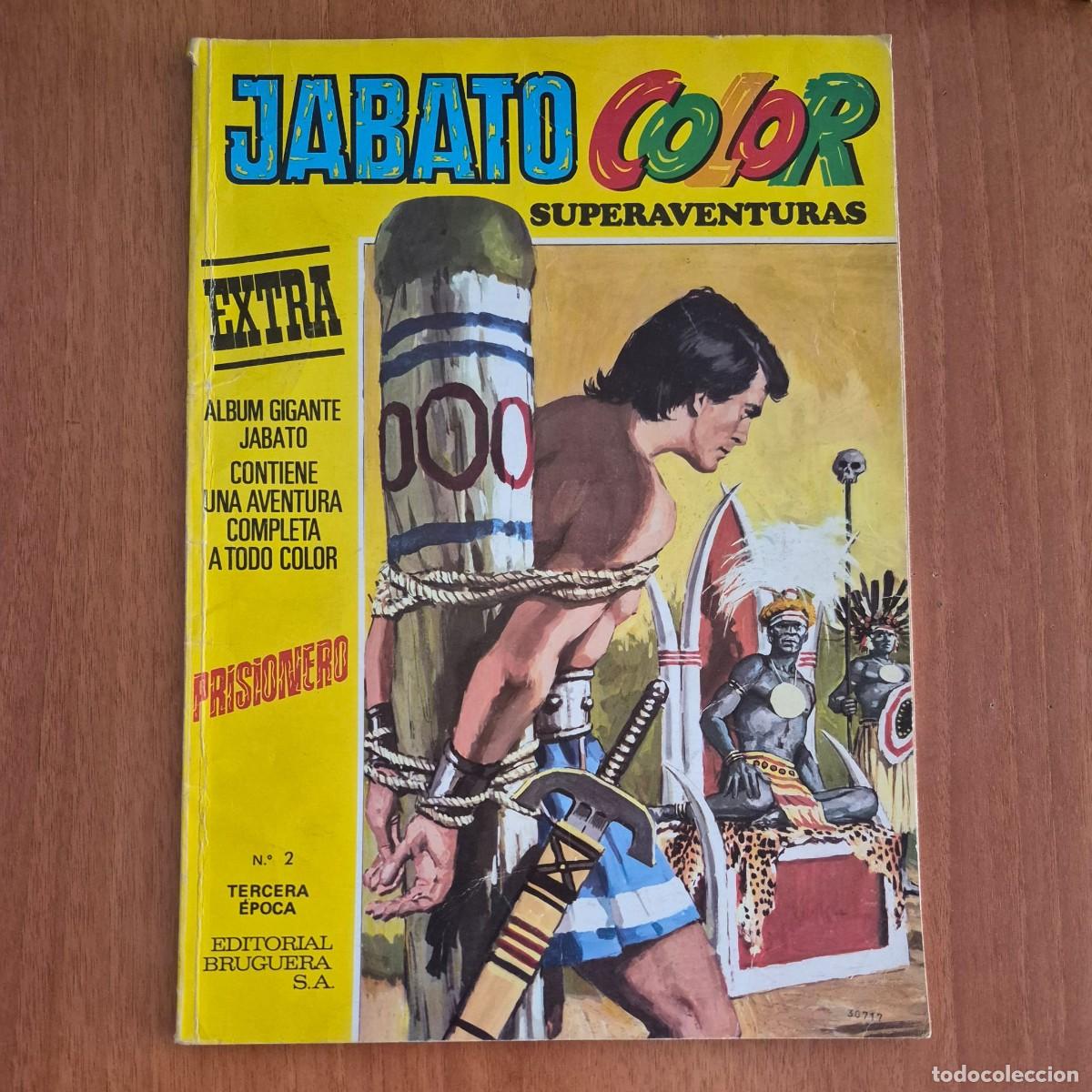 Tebeos: JABATO COLOR (SUPERAVENTURAS): PRISIONERO (TOMO 2, BRUGUERA, 1978)