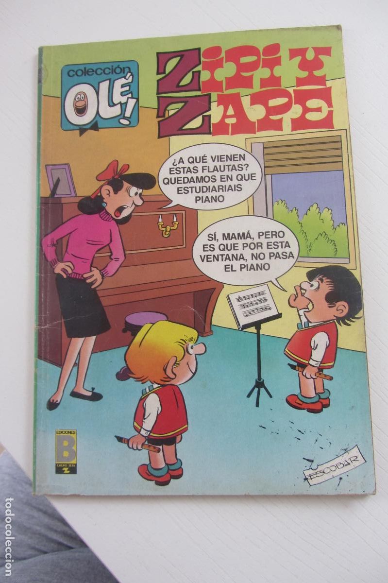 Tebeos: COLECCION OLE!. ZIPI Y ZAPE. 326 Z 30. EDICIONES B arx21