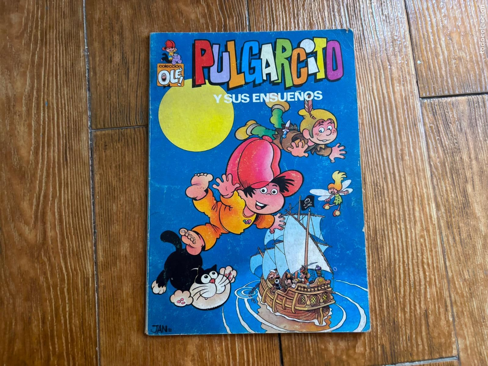 Tebeos: COLECCI&Oacute;N OL&Eacute; PULGARCITO N&ordm; 4 EDITORIAL BRUGUERA 1981 POR JAN
