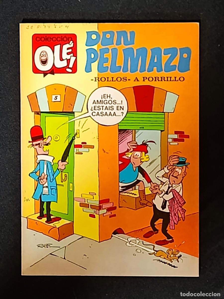 Tebeos: COLECCI&Oacute;N OLE, DON PELMAZO, ROLLOS A PORRILLO, 1&ordm; EDICION, BRUGERA, A&Ntilde;O 1971, BUEN ESTADO.