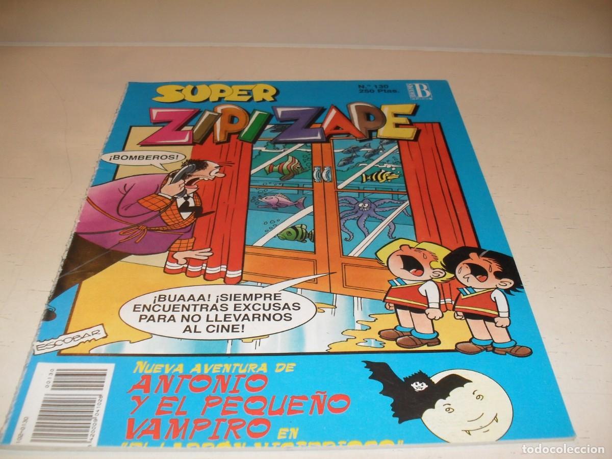 Livros de Banda Desenhada: SUPER ZIPI Y ZAPE N&ordm; 130,EN CONTRAPORTADA PUBLICIDAD DE MORTADELO,DE 144.EDICIONES B,1987