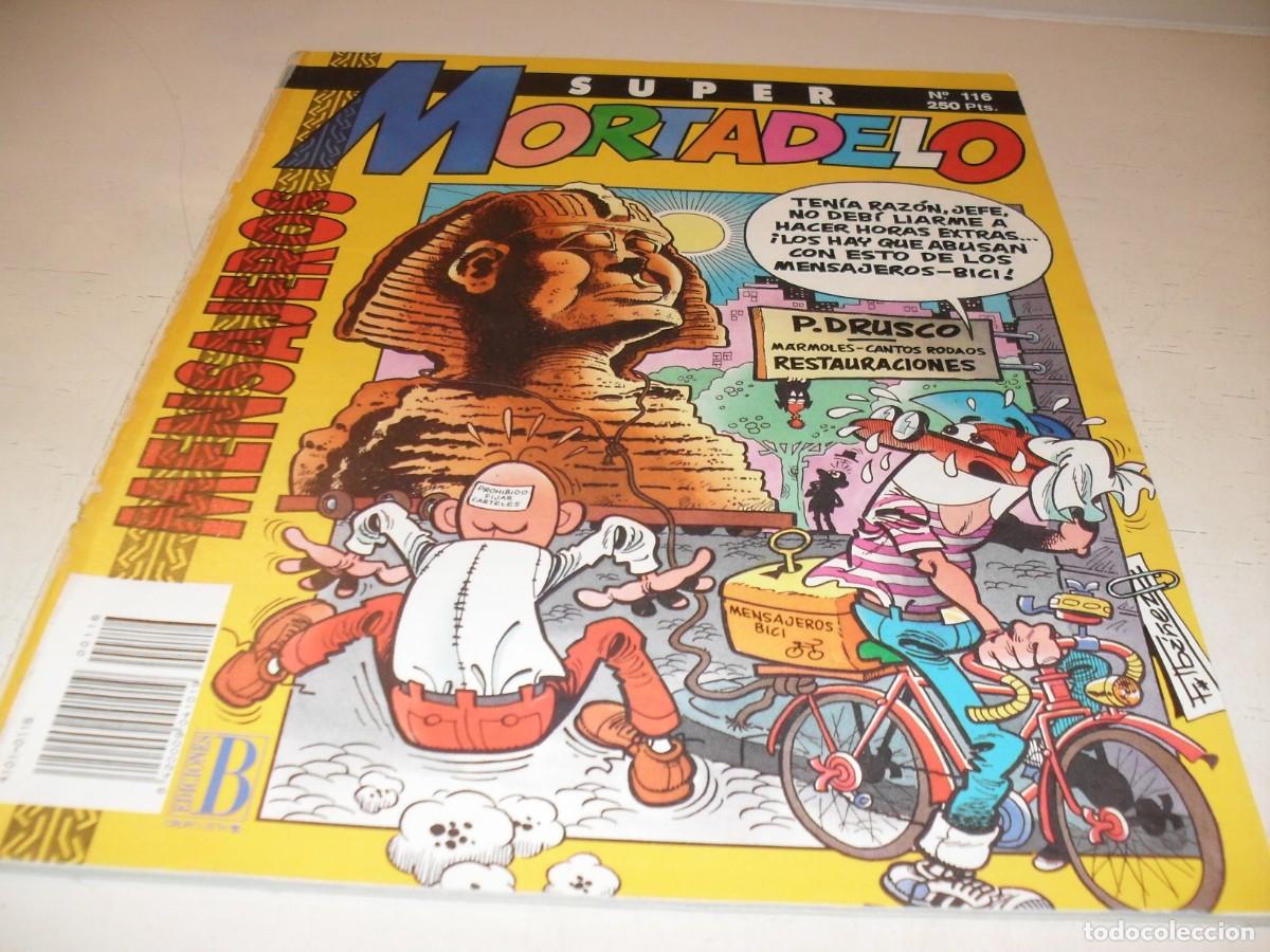 Tebeos: SUPER MORTADELO N&ordm; 116,CON LA HISTORIETA MORTADELO ESPECIAL 35 ANIVERSARIO,DE 144.EDICIONES B,1987