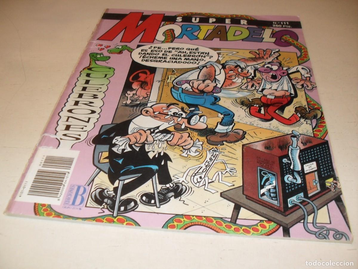 Tebeos: SUPER MORTADELO N&ordm; 111,CON HISTORIETA EL V CENTENARIO,DE 144.EDICIONES B,1987