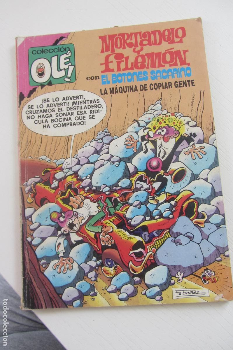 Tebeos: COLECCI&Oacute;N OL&Eacute;! - MORTADELO Y FILEM&Oacute;N - EDICIONES B - N&ordm; 170-M.245 arx29