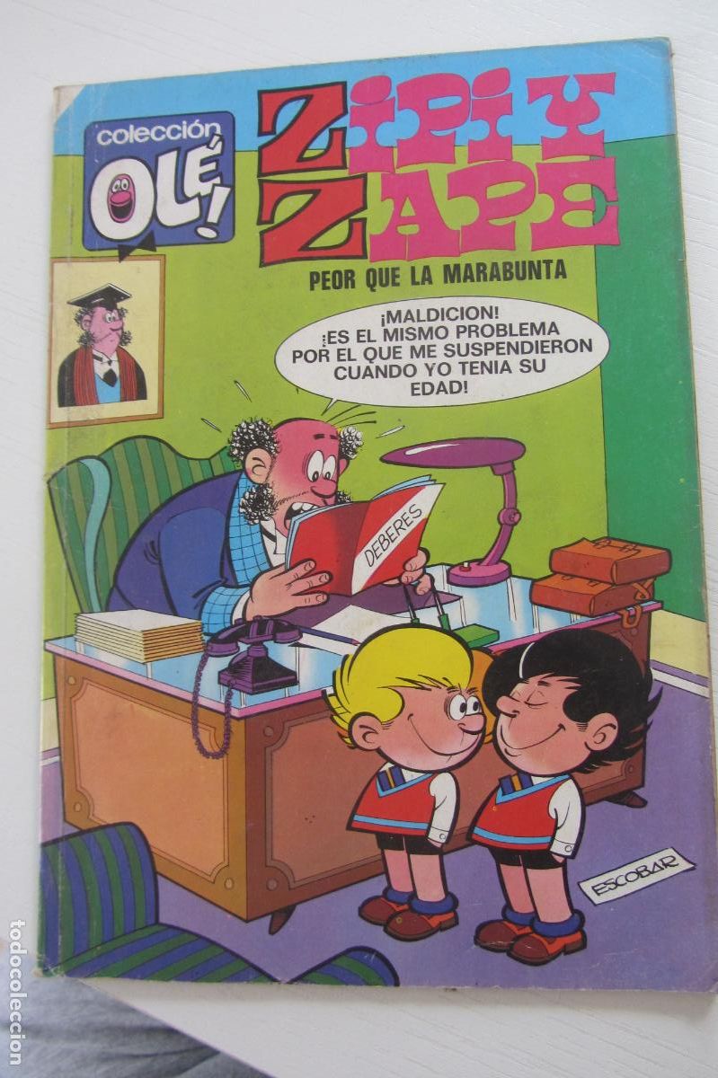 Tebeos: COLECCION OL&Eacute; N&ordm; 110 - Z.87. ZIPI Y ZAPE &iexcl;PEOR QUE LA MARABUNTA! EDICIONES B arx29