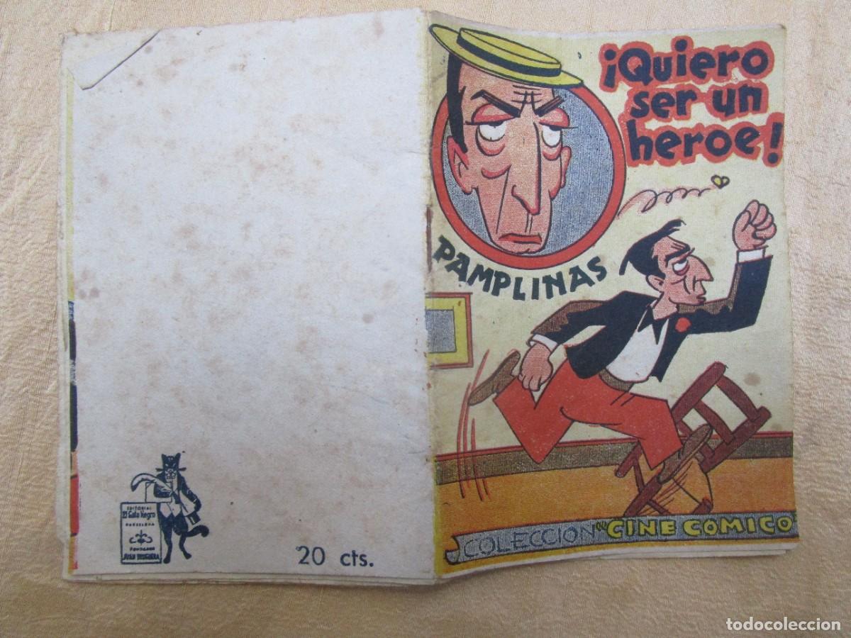 Tebeos: COLECCION CINE COMICO BRUGUERA - QUIERO SER UN HEROE, SIN SERIE O N&ordm;, ILUSTRADO, 13X9 CM 16pp. GATO