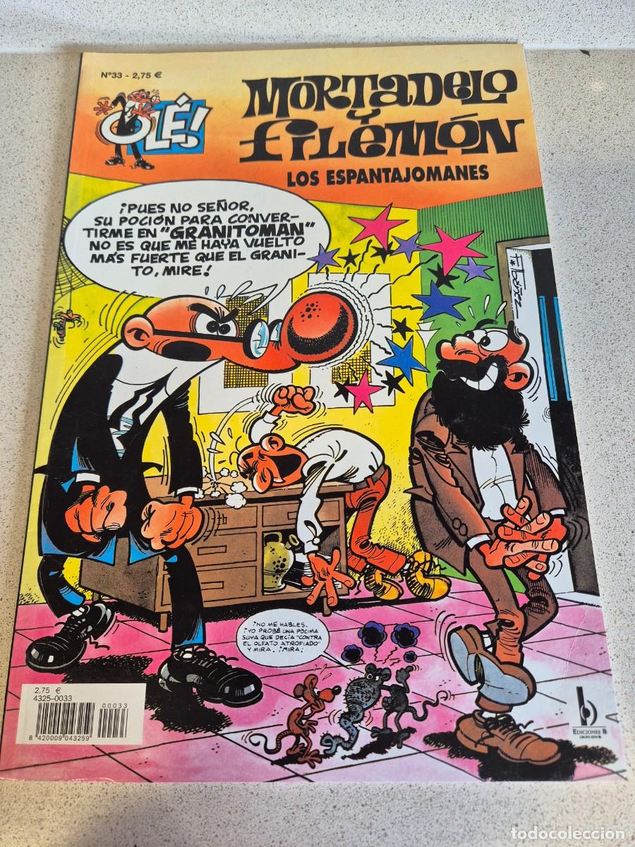 Tebeos: Libro &rdquo;Mortadelo y Filemon: los espantajomanes&rdquo;