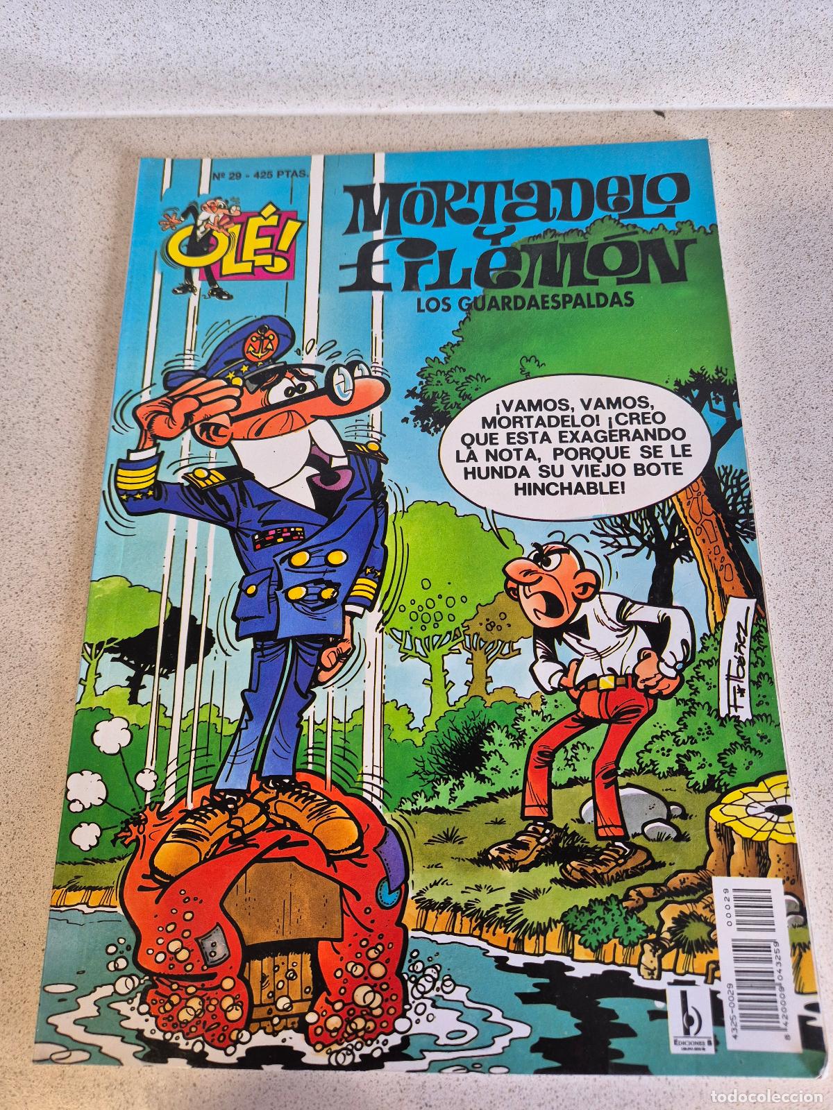 Tebeos: Libro &rdquo;Mortadelo y Filemon: los guardaespaldas&rdquo;