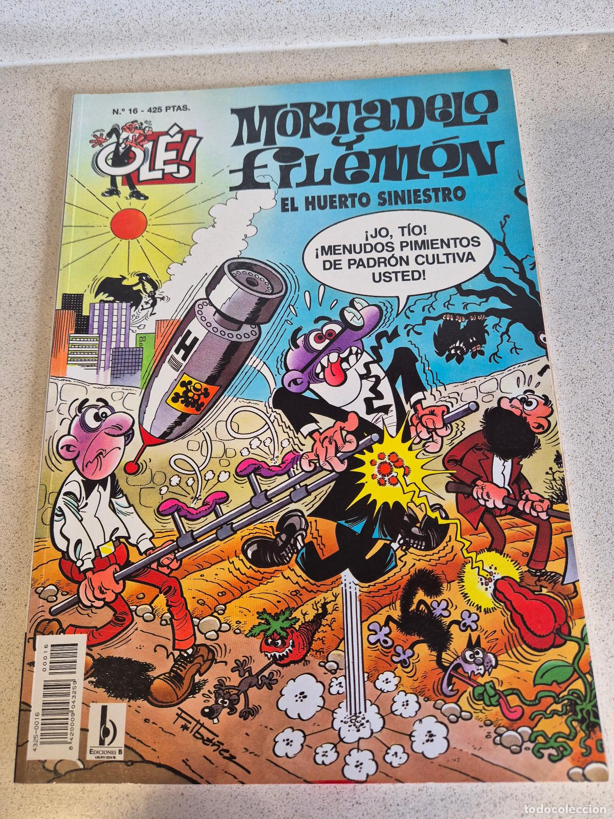 Tebeos: Libro &rdquo;Mortadelo y Filemon: el huerto siniestro&rdquo;