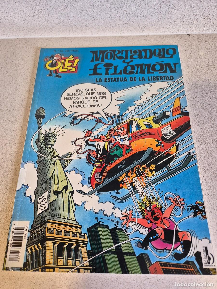Tebeos: Libro &rdquo;Mortadelo y Filemon: la estatua de la libertad&rdquo;
