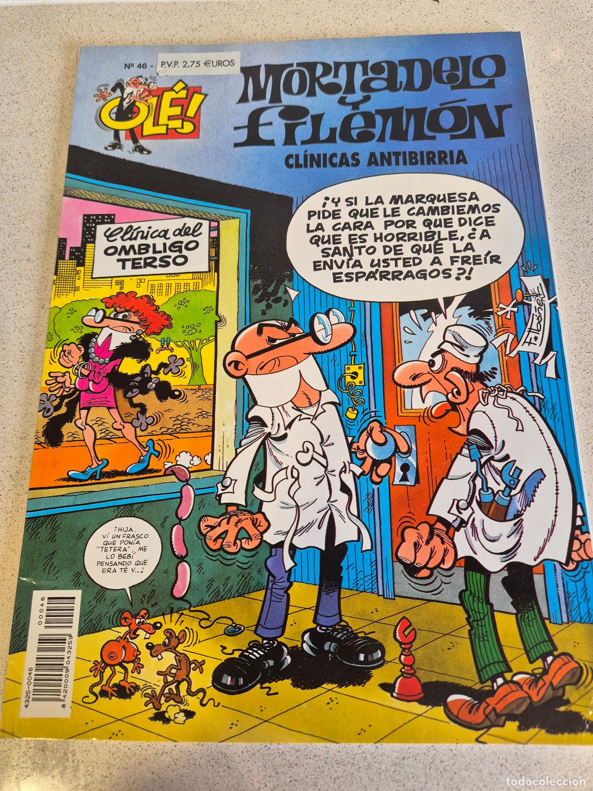 Tebeos: Libro &rdquo;Mortadelo y Filemon: clinicas antibirria&rdquo;