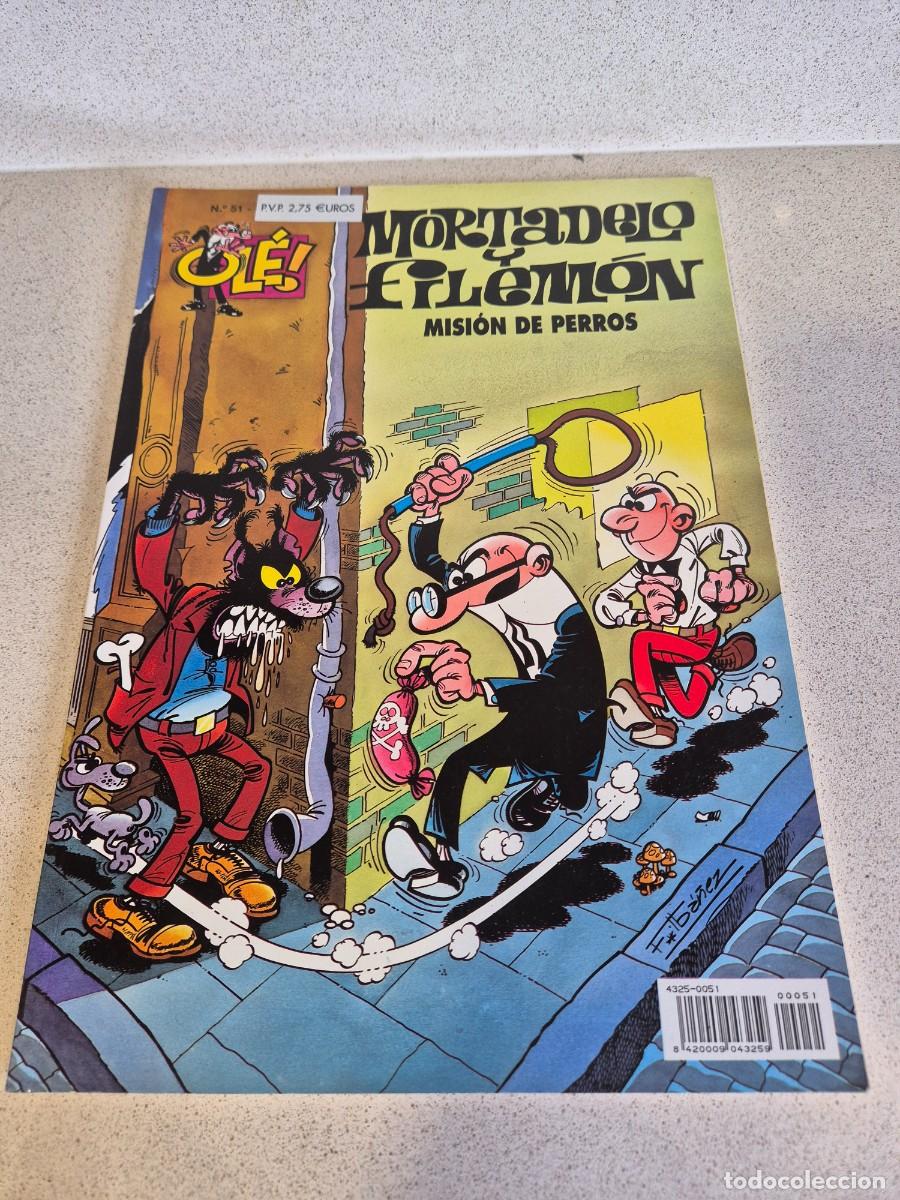 Tebeos: Libro &rdquo;Mortadelo y Filemon: mision de perros&rdquo;