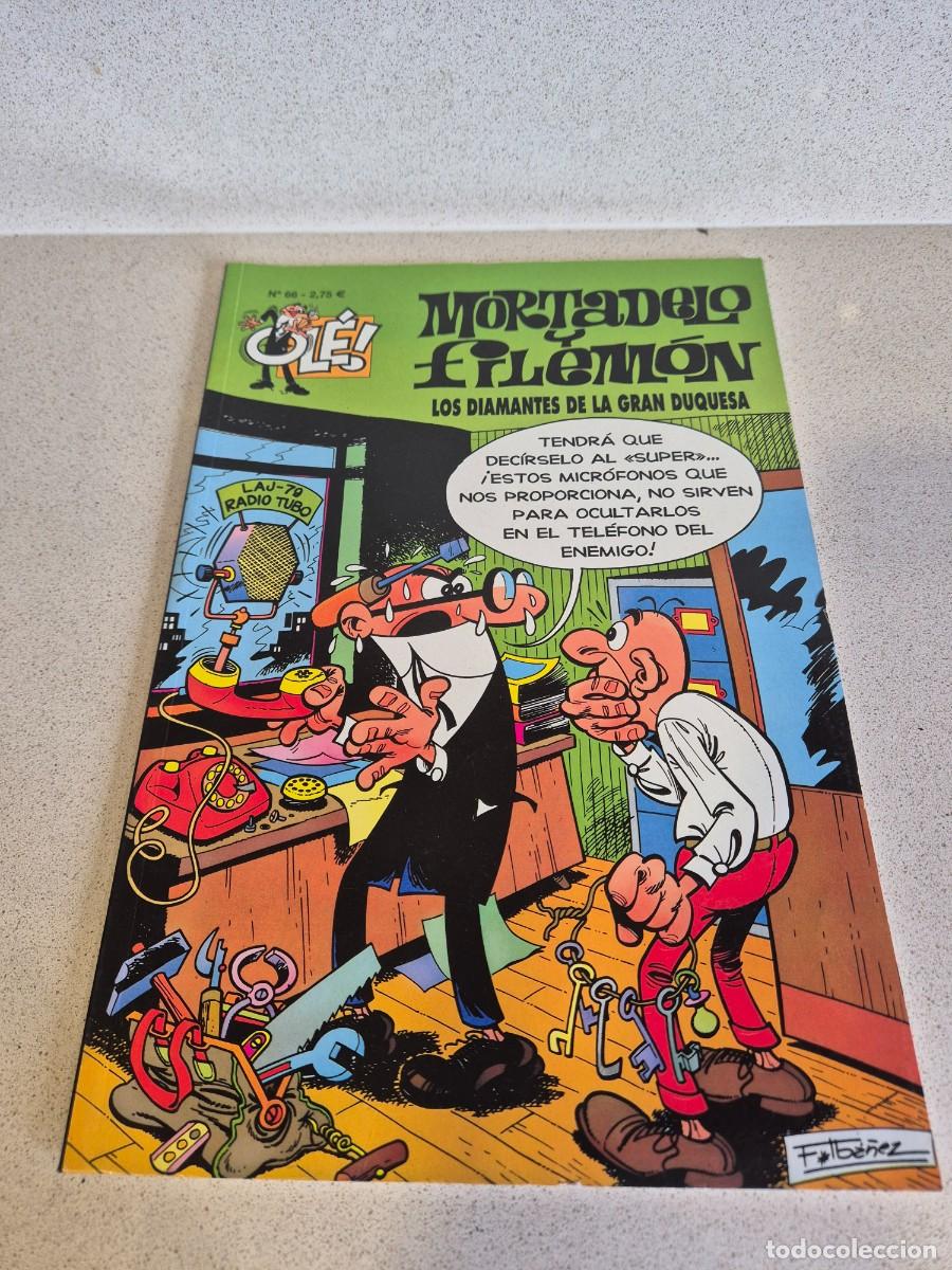 Tebeos: Libro &rdquo;Mortadelo y Filemon: los diamantes de la gran duquesa&rdquo;
