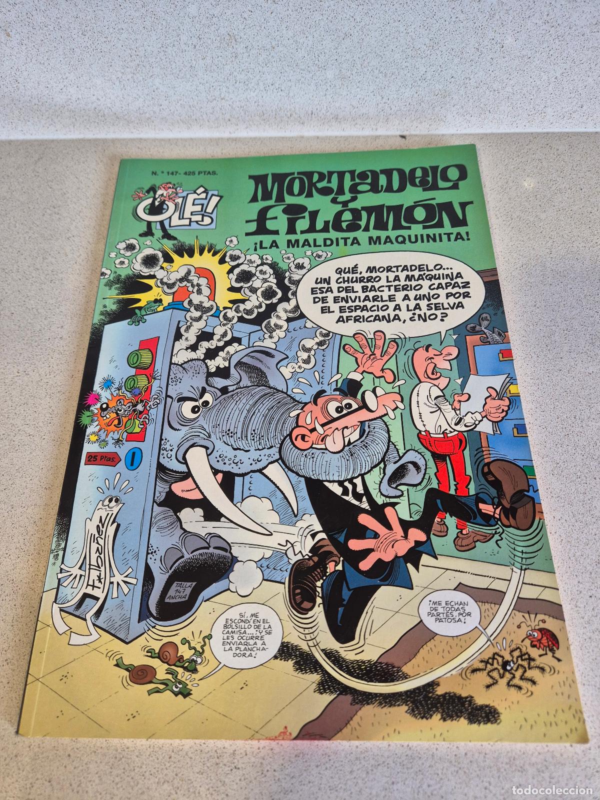 Tebeos: Libro &rdquo;Mortadelo y Filemon: la maldita maquinita&rdquo;