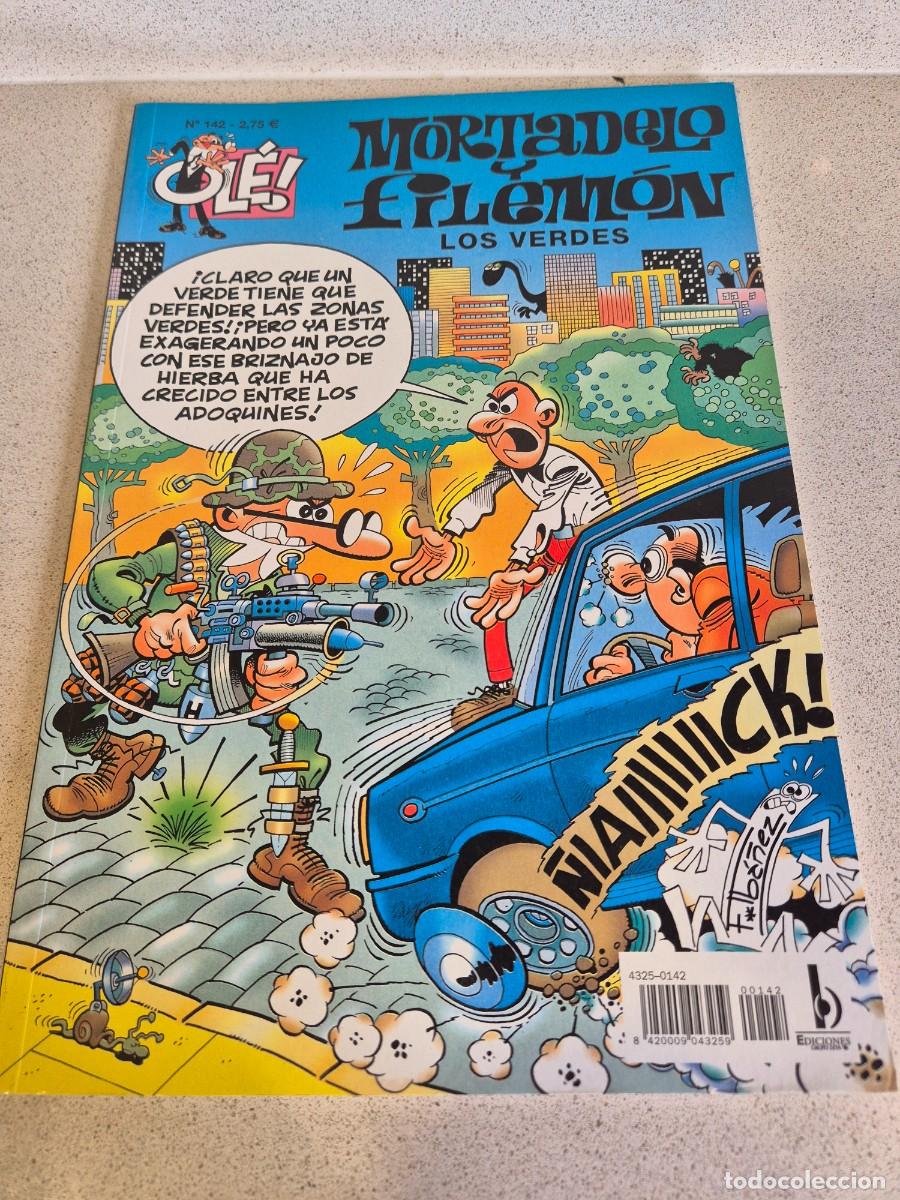 Tebeos: Libro &rdquo;Mortadelo y Filemon: los verdes&rdquo;