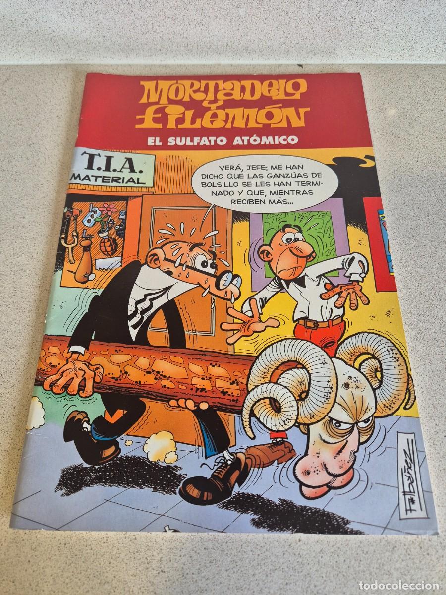 Tebeos: Libro &rdquo;Mortadelo y Filemon: el sulfato anatomico&rdquo;