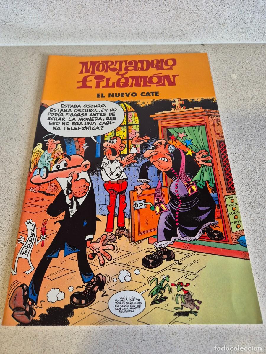 Tebeos: Libro &rdquo;Mortadelo y Filemon: el nuevo cate&rdquo;