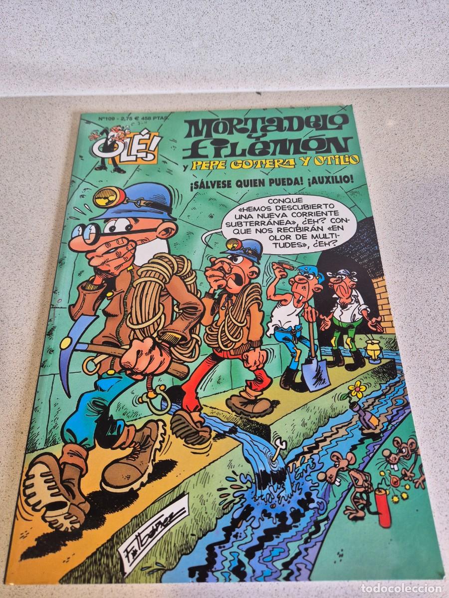 Tebeos: Libro &rdquo;Mortadelo,Filemon y Pepe Gotera y Otilio: salvese quien pueda&rdquo;