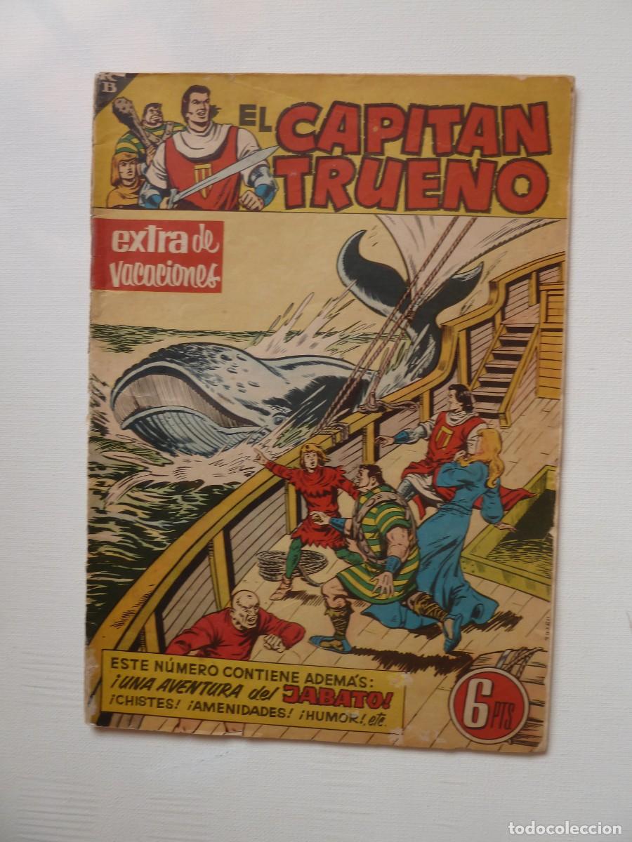 Tebeos: CAPITAN TRUENO EXTRA VACACIONES 1963, ORIGINAL BRUGUERA