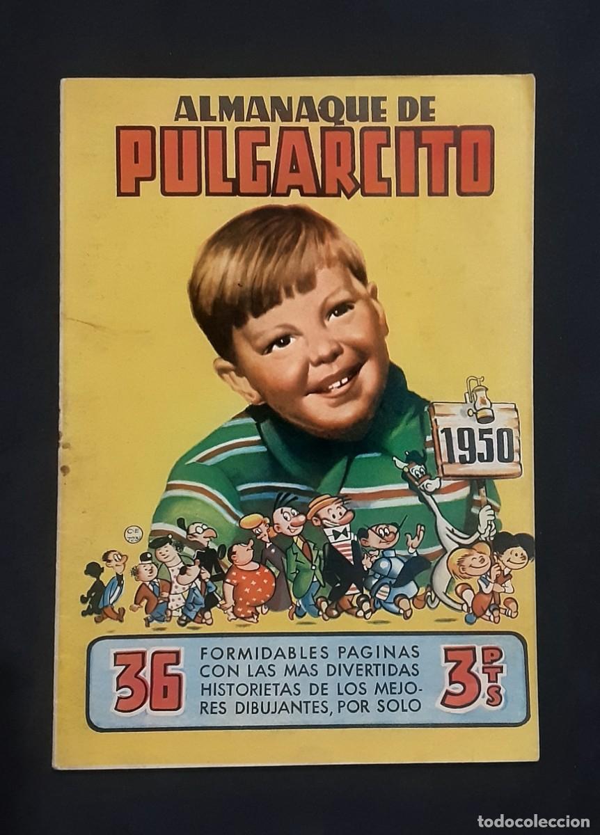 Tebeos: PULGARCITO - ALMANAQUE 1950 Y 1951 # EDITORIAL BRUGUERA # INSPECTOR DAN/ETC # CIFRE/E GINER/ETC