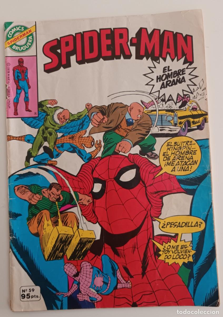 Tebeos: Spider-man Bruguera, n. 59, con el ep&iacute;logo de la saga del clon