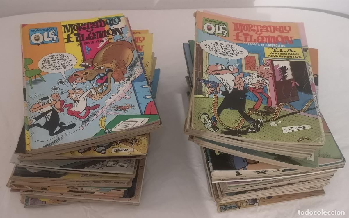 Tebeos: LOTE 85 TEBEOS MORTADELO Y FILEM&Oacute;N COLECCI&Oacute;N OL&Eacute; A&Ntilde;OS 70/80 LOT. 1